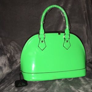 NWT Neon Green Purse